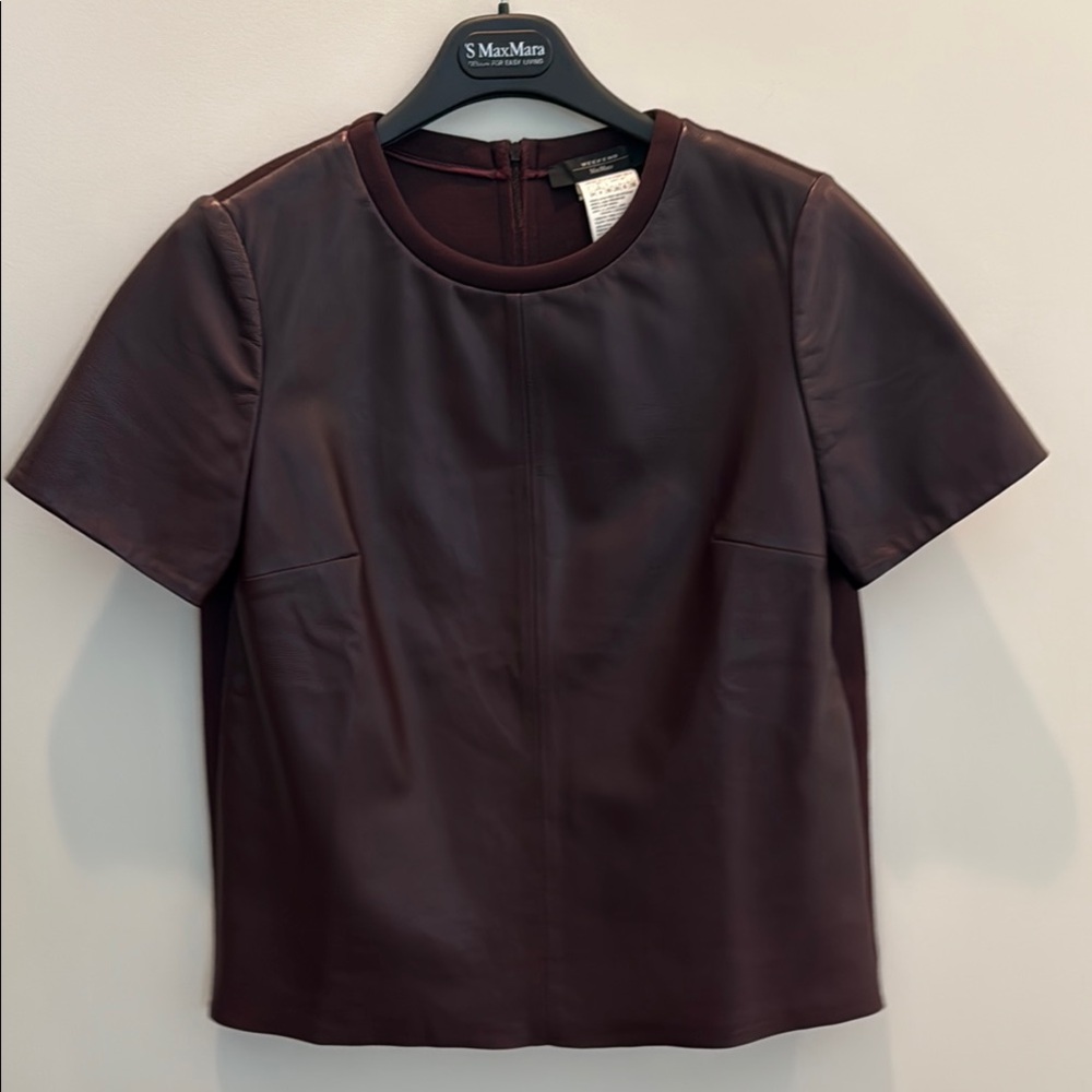 MaxMara Women's Burgundy Top